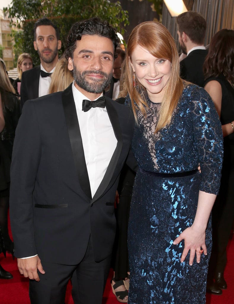 Oscar Isaac at Golden Globes 2016