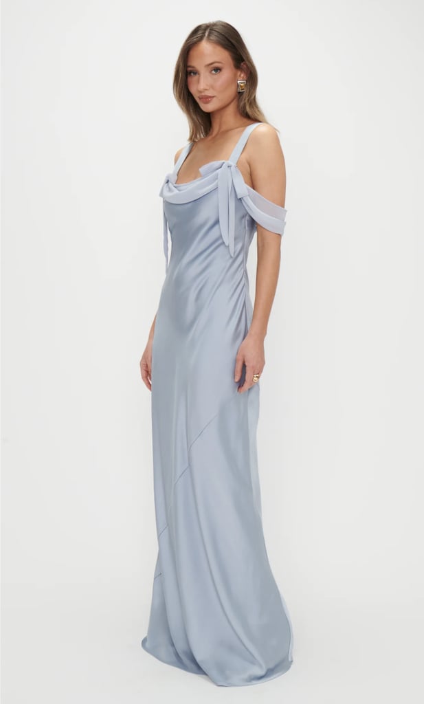An Icy Blue Dress