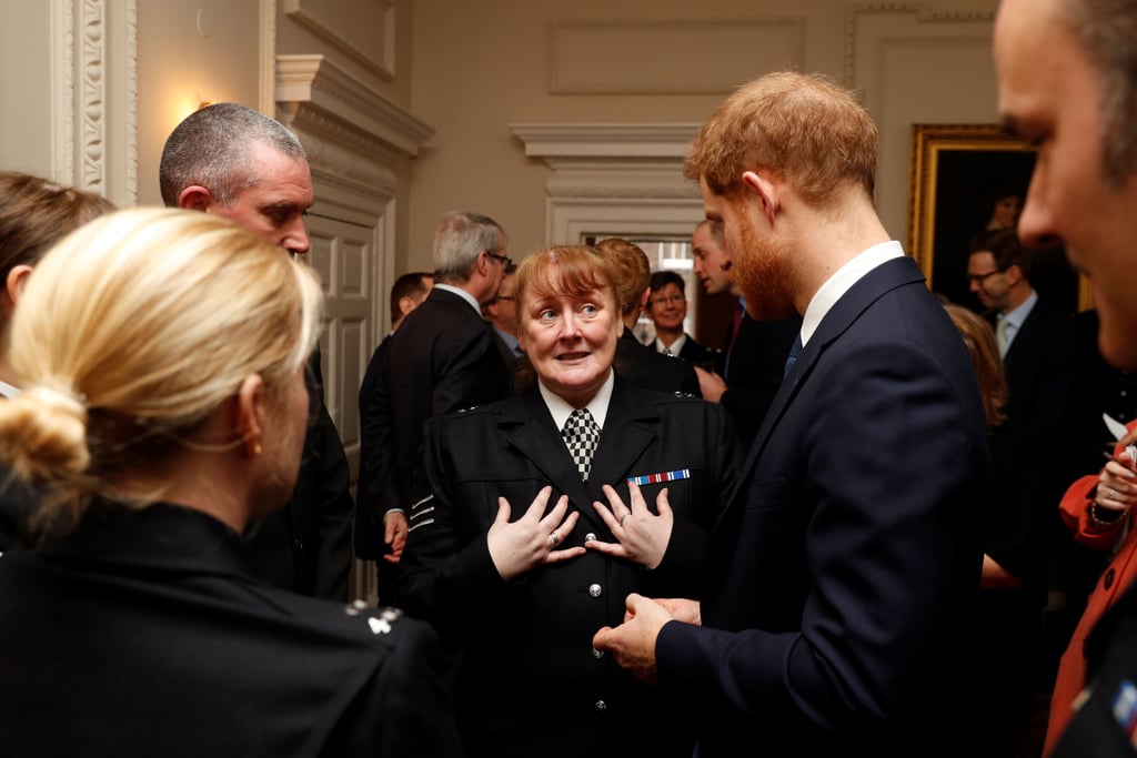 Prince Harry and William With Met Excellence Winners 2018