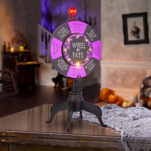 Halloween Animated Wheel of Fortune