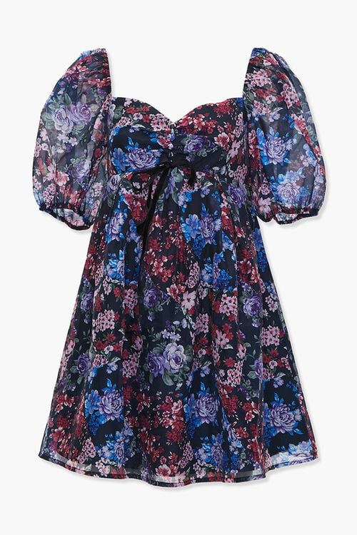 Forever 21 shop puff sleeve dress