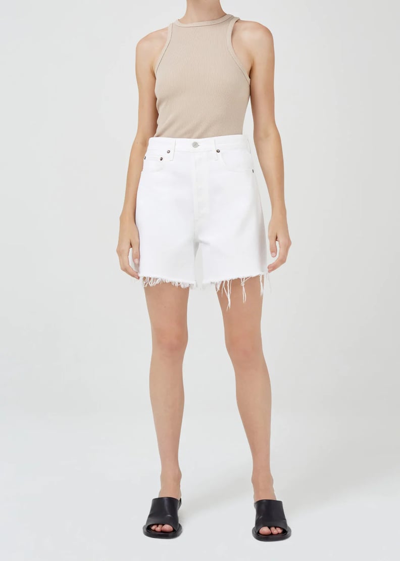 High Rise Jean Shorts: AGOLDE Stella