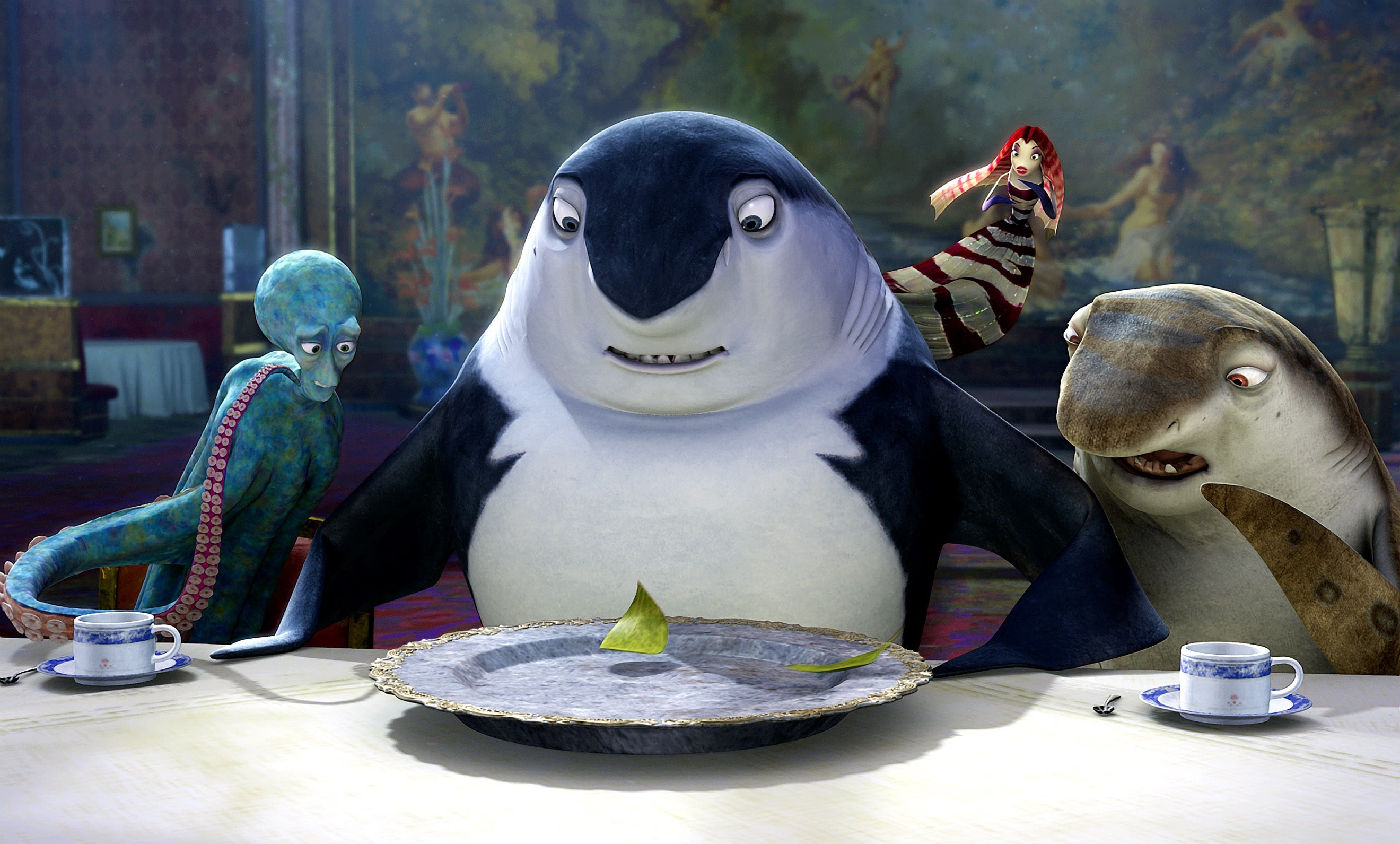 Shark cartoon best sale movie