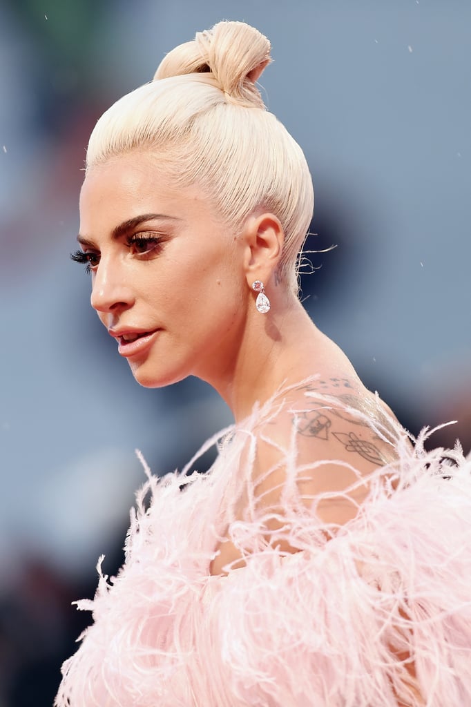 Lady Gaga Pink Valentino Dress at Venice Film Festival | POPSUGAR