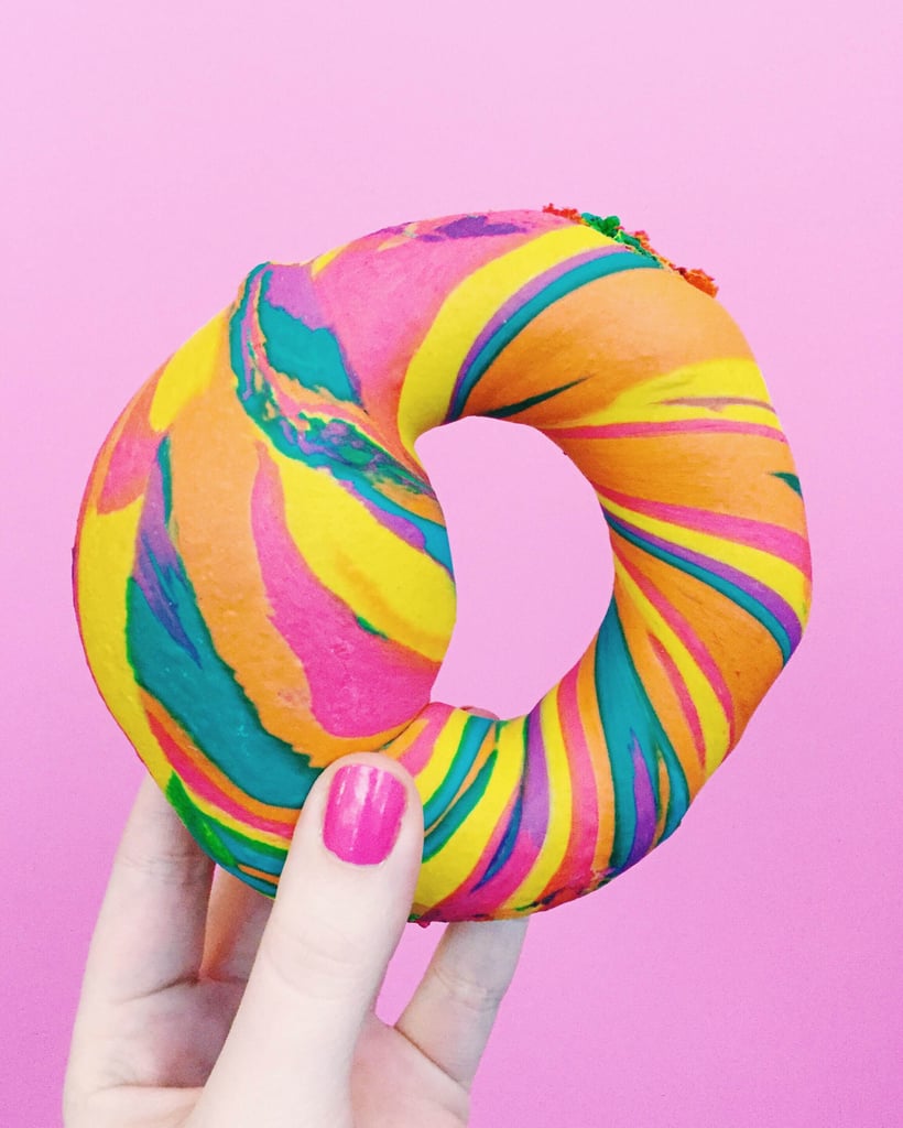 Rainbow Bagels From the Bagel Store POPSUGAR Food