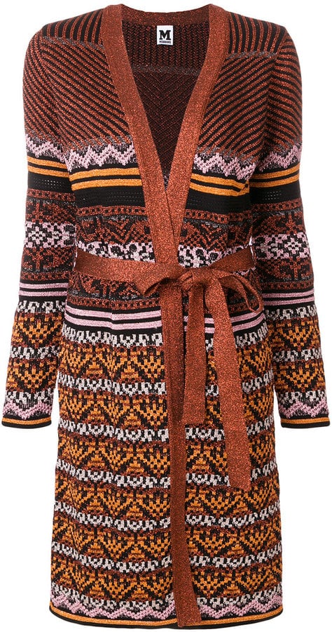 M Missoni Belted Long Cardigan