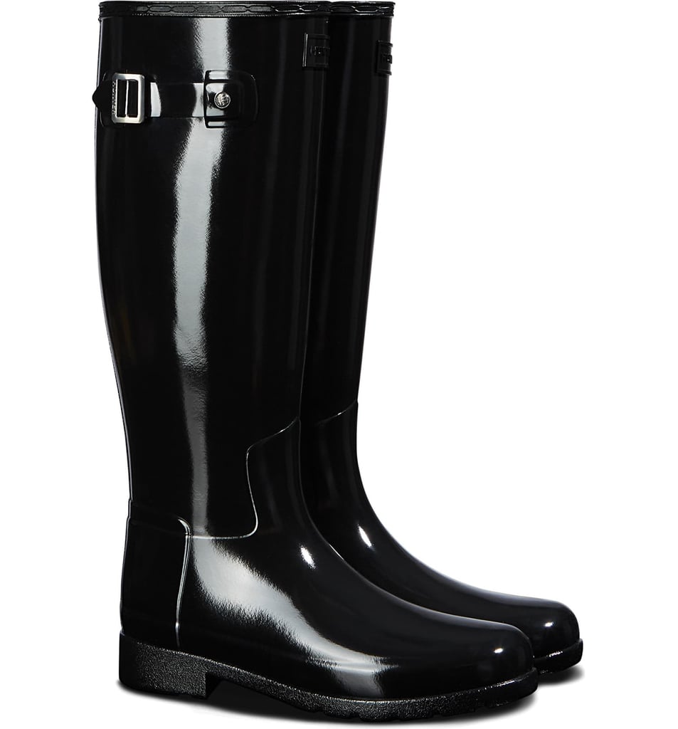 Hunter Original Refined Gloss Tall Waterproof Rain Boots | Best Deals ...