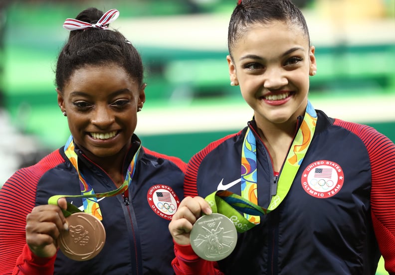 When She Was All Smiles About Her Silver Medal and Simone Biles's Bronze