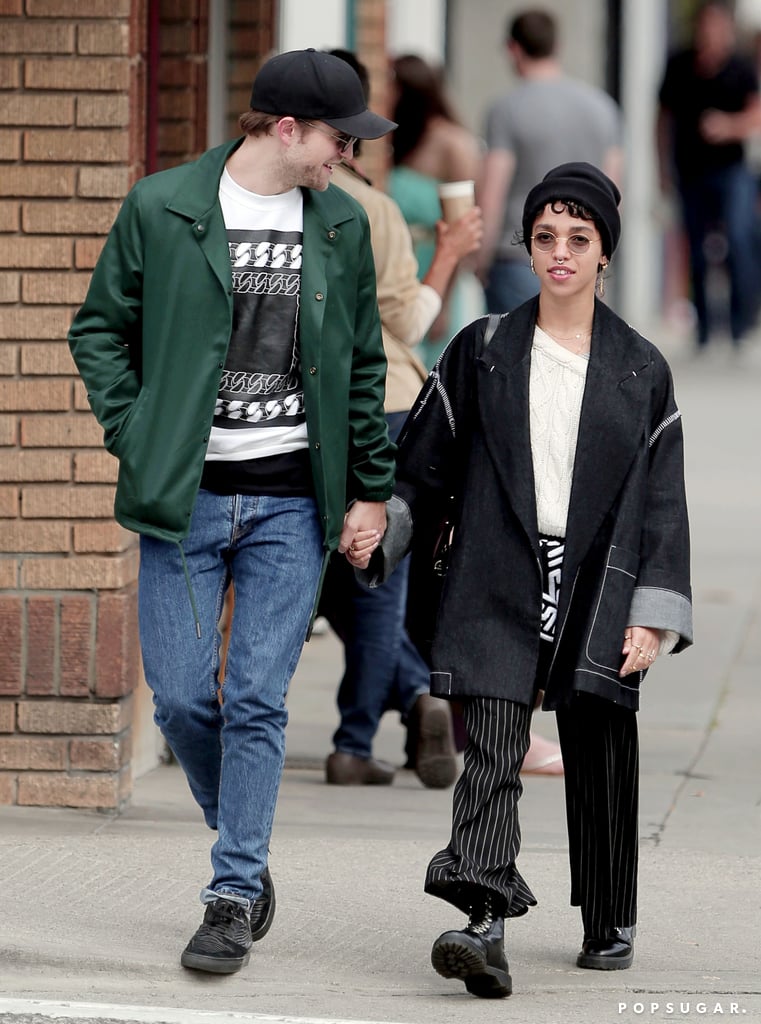 FKA Twigs Wearing Engagement Ring With Robert Pattinson
