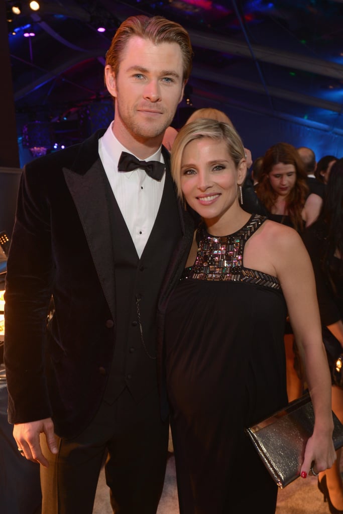 Chris Hemsworth and Elsa Pataky partied together.