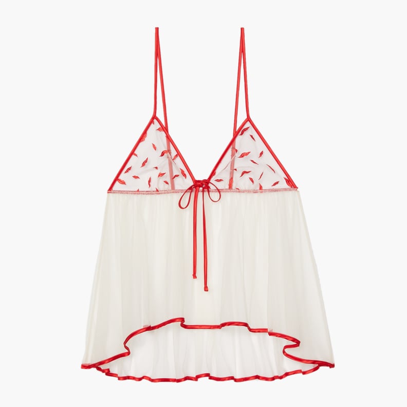 Savage x Fenty Lip Embroidered Babydoll