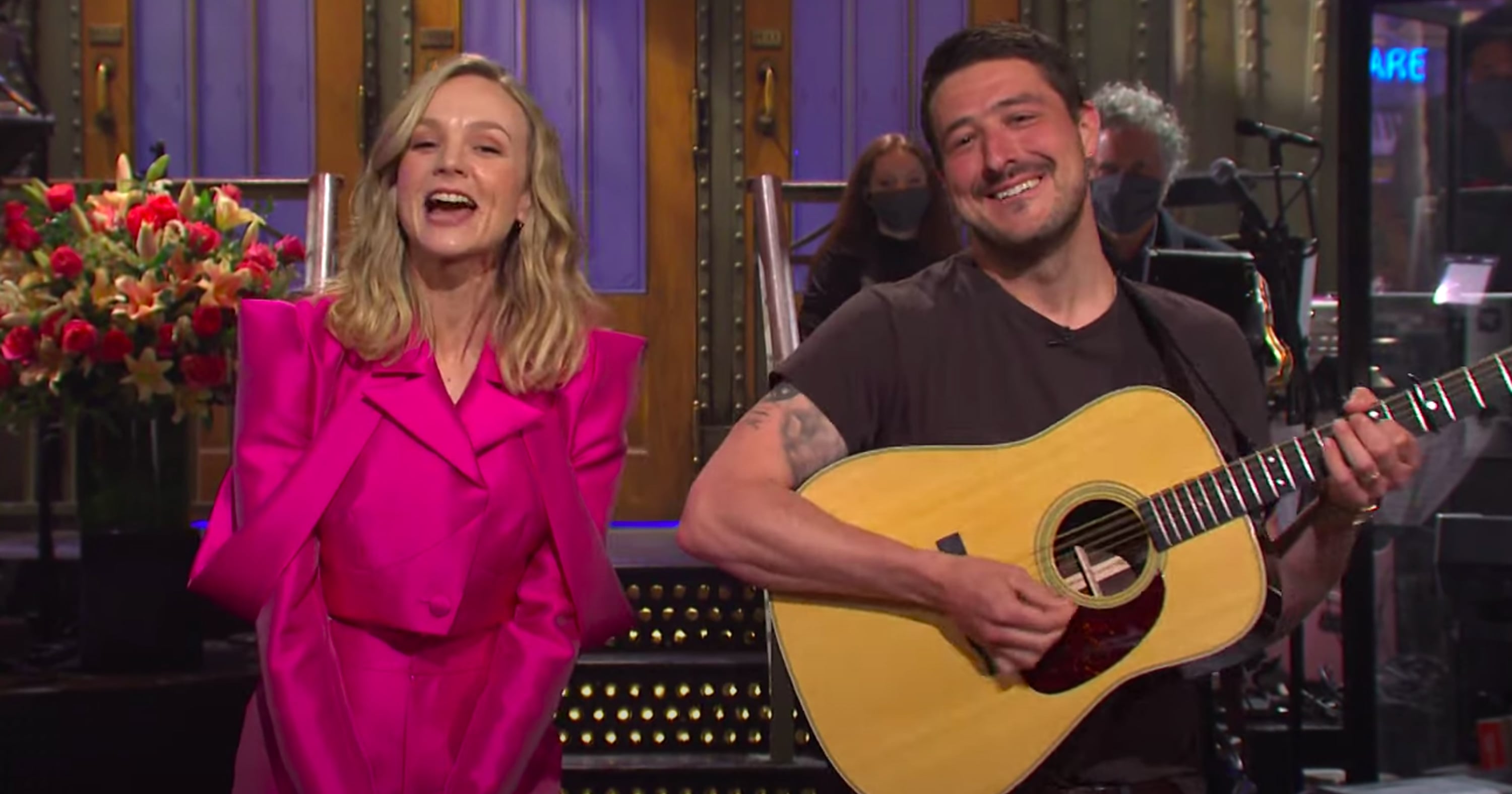 Watch Carey Mulligan's SNL Monologue With Marcus Mumford POPSUGAR