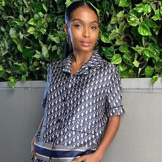 Yara Shahidi's Dior Pajamas at the 2021 NAACP Image Awards