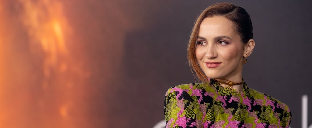 Maude Apatow's Versace Corset Dress at a Euphoria Event