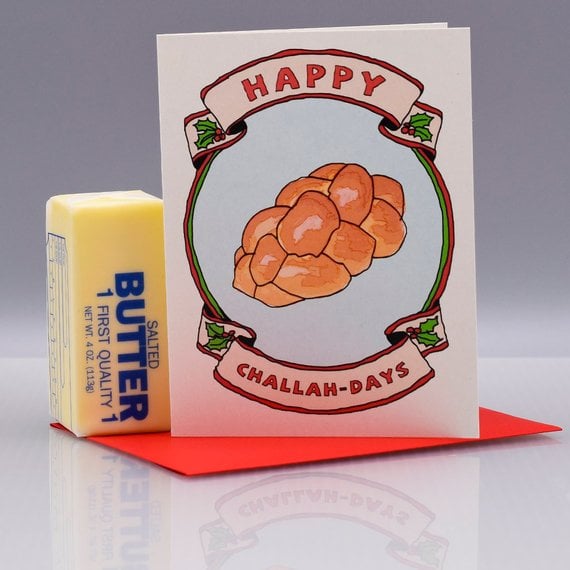 "Happy Challah-Days" Card