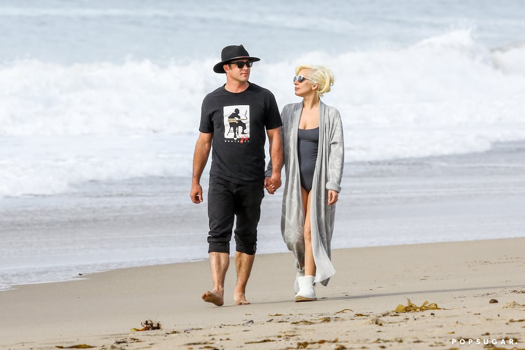 Taylor Kinney and Lady Gaga After the Golden Globes 2016
