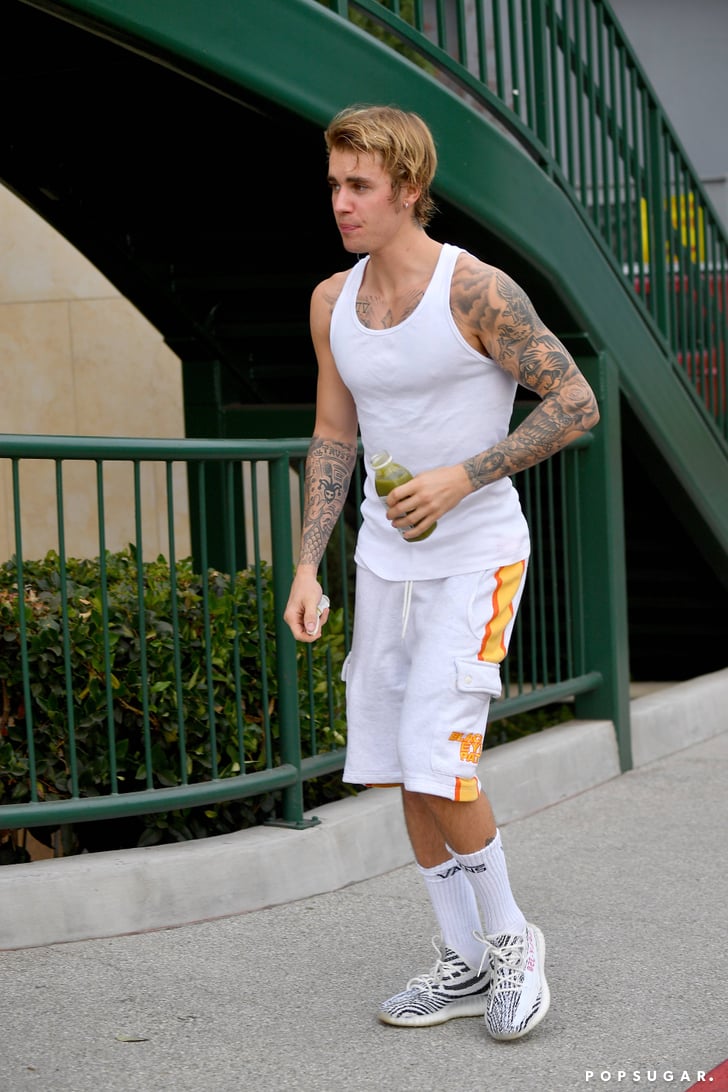 Selena Gomez and Justin Bieber at Hot Yoga January 2018 ...