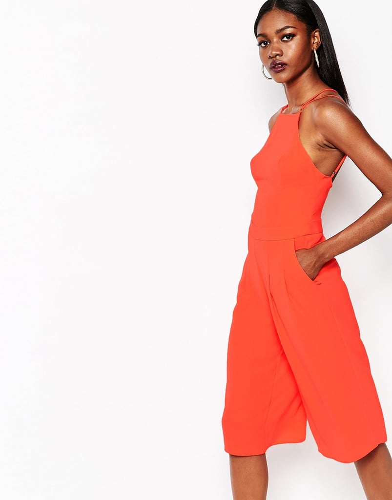River Island Wide Leg Culotte Jumpsuit ($77)