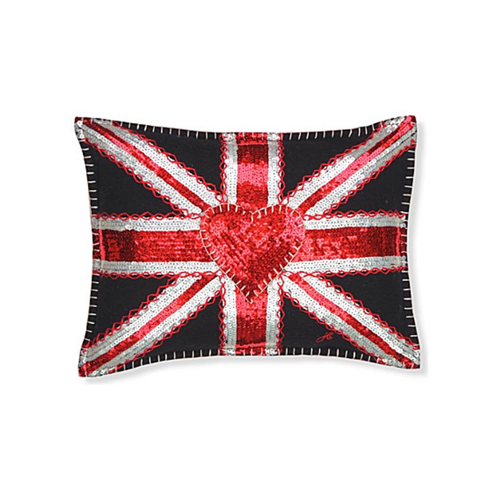 Jan Constantine Glam Rock Multi Sequin Union Jack Cushion – Virgin Megastore (AED279)