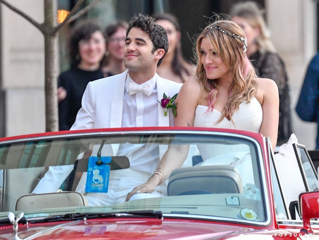 Darren Criss and Mia Swier Wedding Pictures