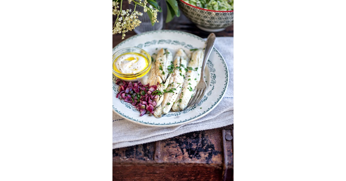 PanFried Sea Bass With YogurtTahini Sauce Fast and Easy GlutenFree