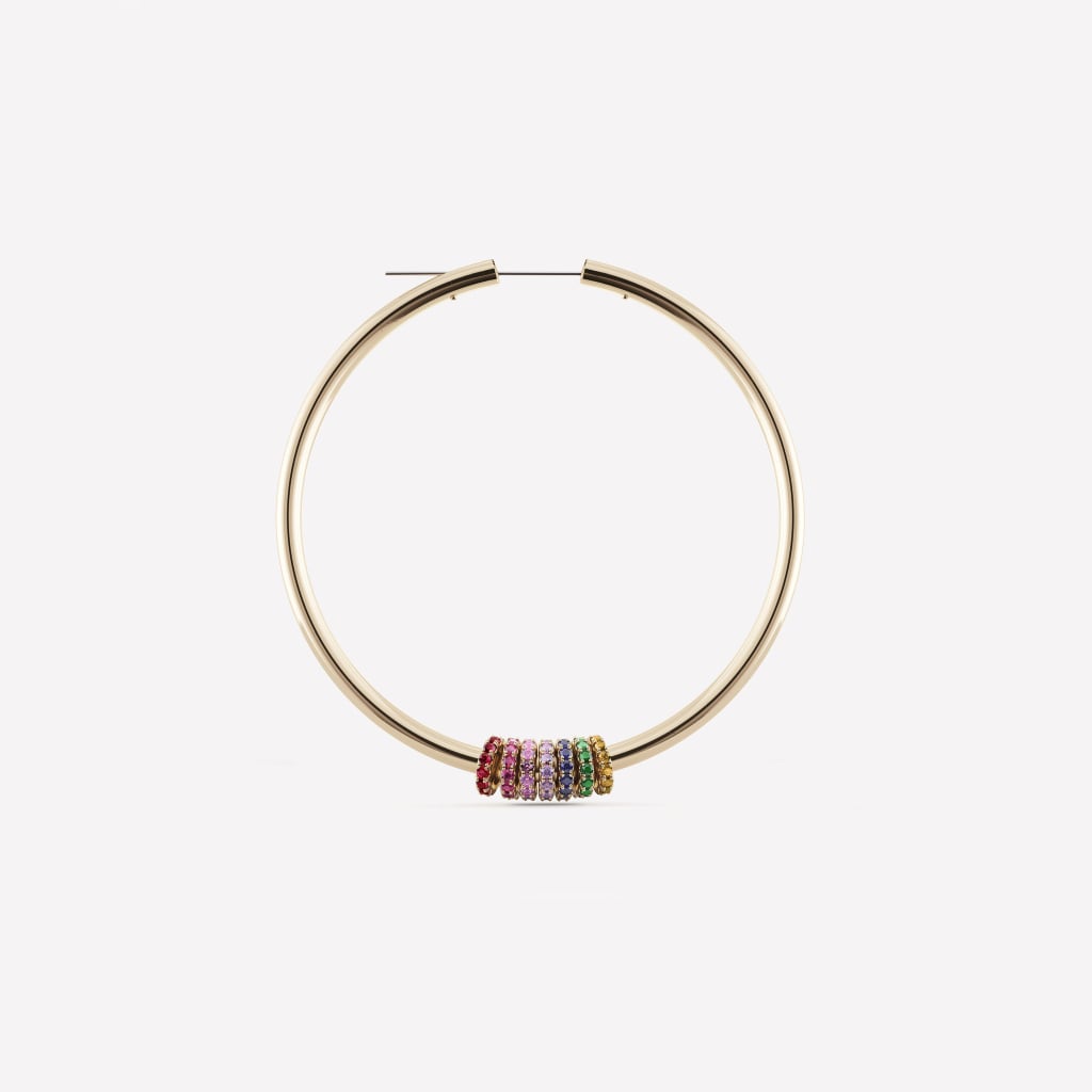 Spinelli Kilcollin Pegasus Royal Hoop Earrings