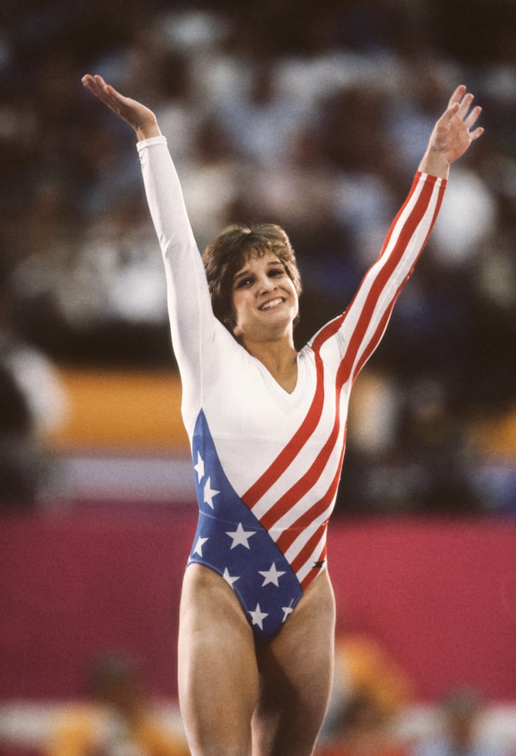 Mary Lou Retton Wins 1984 Olympic All Around Mckenna Kelleys Floor