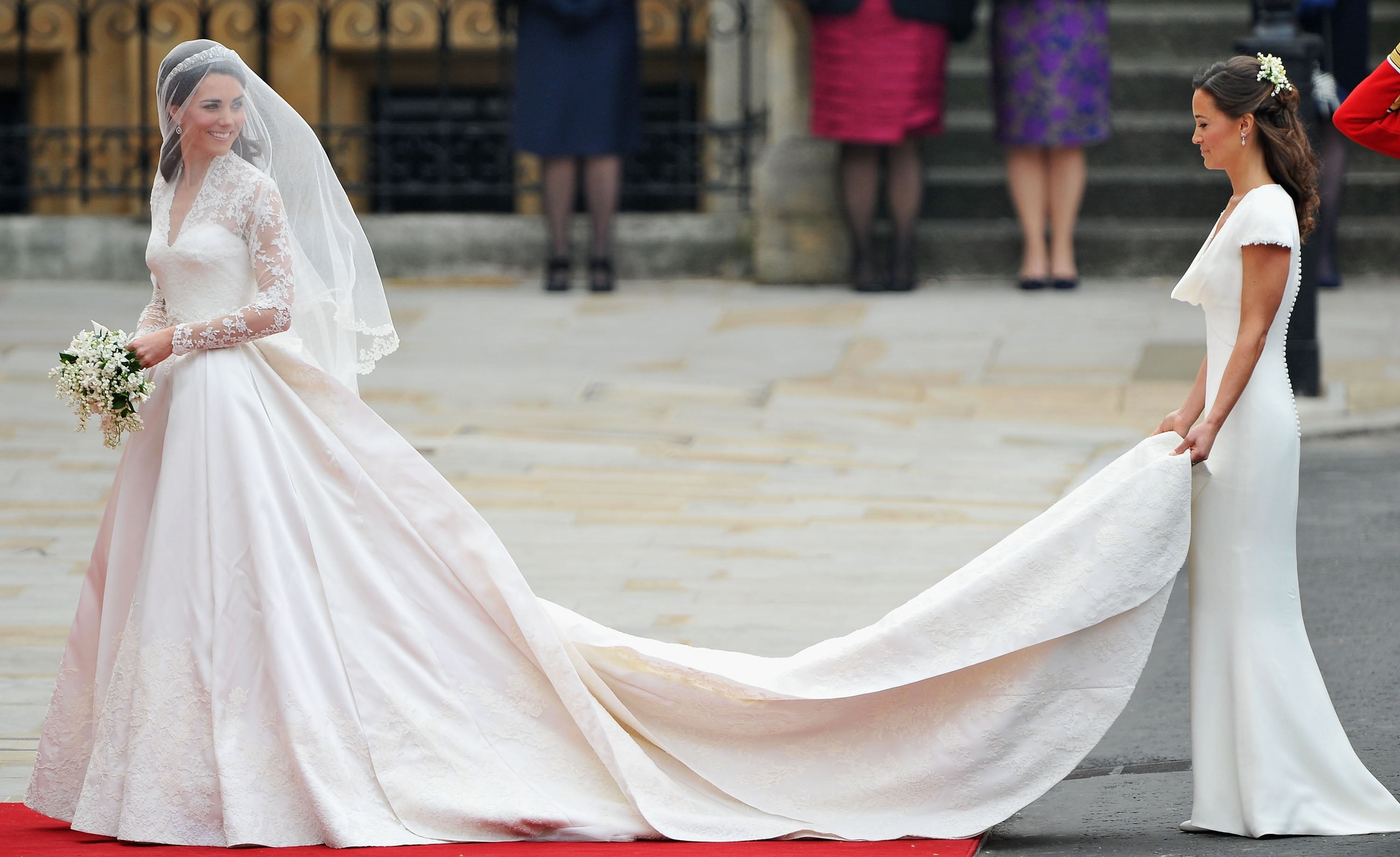 Pippa wedding dress top