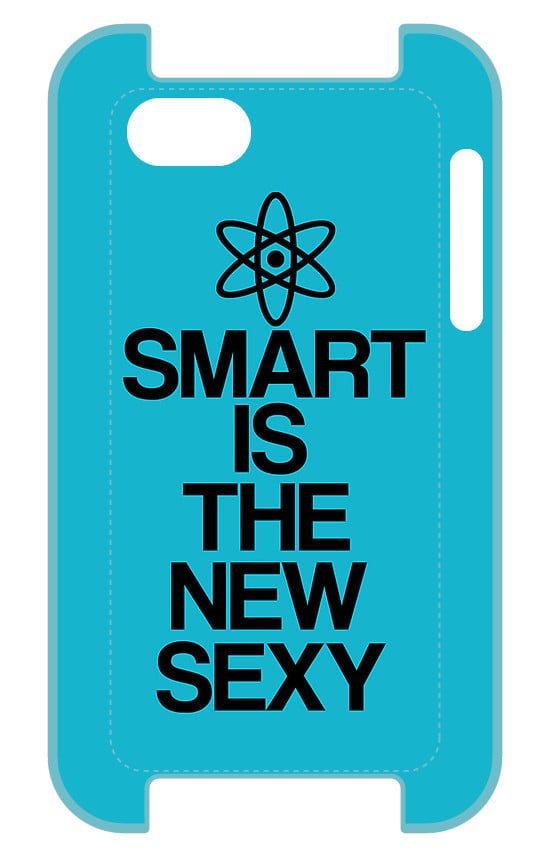 Get your friends talking by borrowing a line from the show with this smart is the new sexy iPhone case ($37).