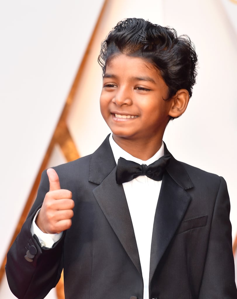 Sunny Pawar at the 2017 Oscars