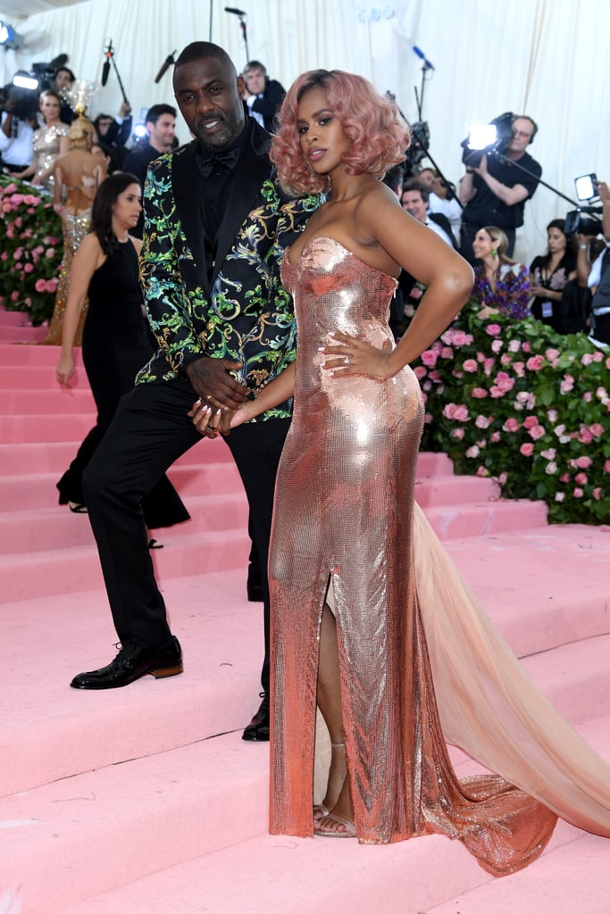 Idris Elba and Sabrina Dhowre at the 2019 Met Gala