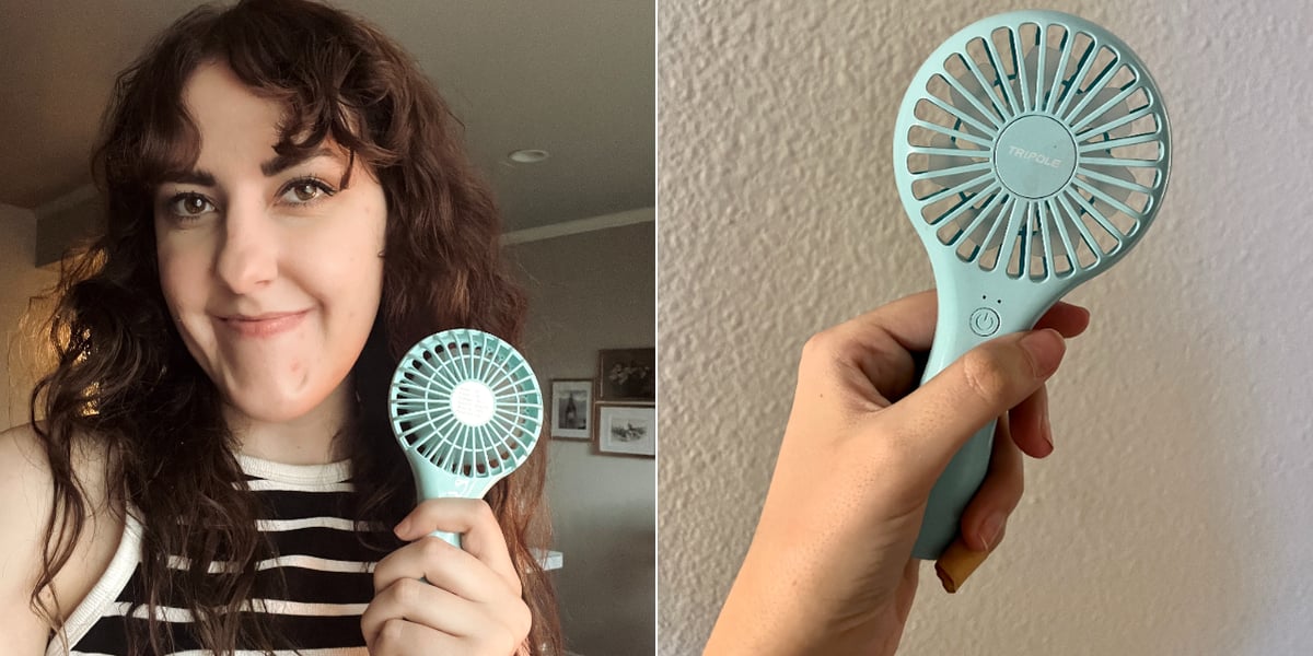 Tripole Mini Handheld Fan Review With Photos | POPSUGAR Smart Living - Vimarsana News
