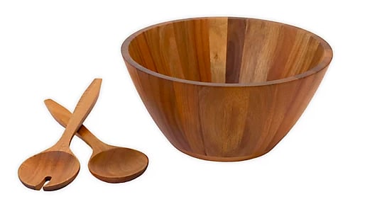 Our Table Hayden 3-Piece Salad Bowl and Server Set