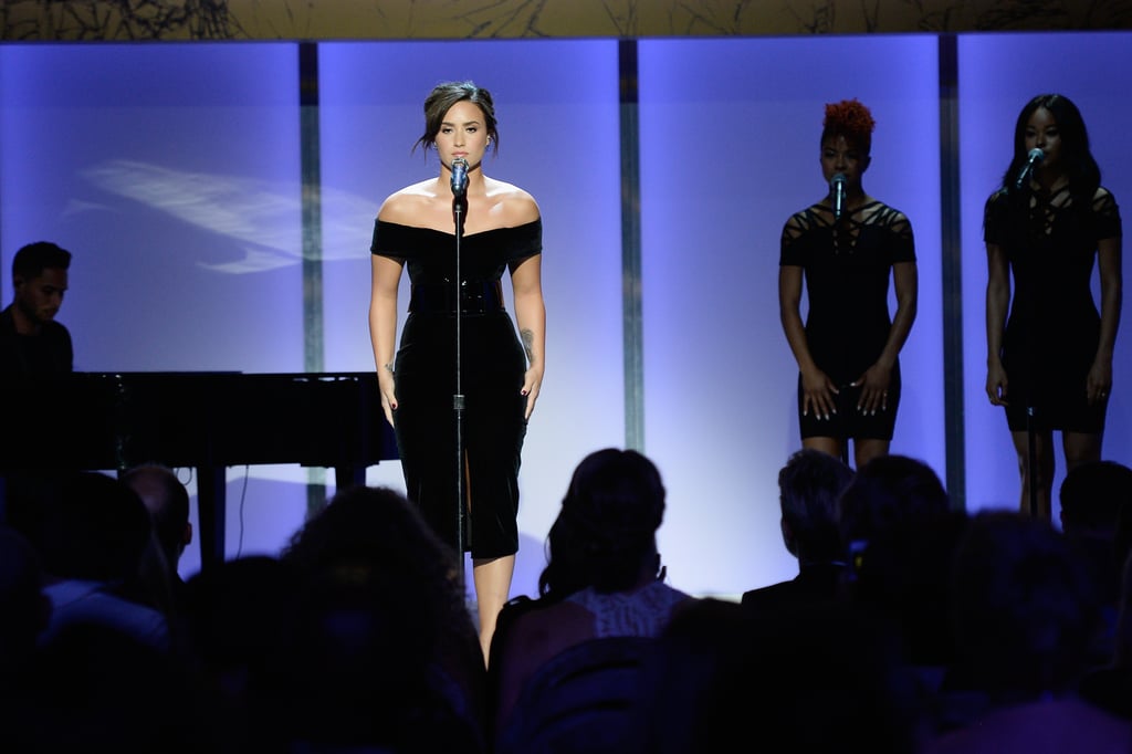 Demi Lovato at Glamour's Woman of the Year Awards 2016