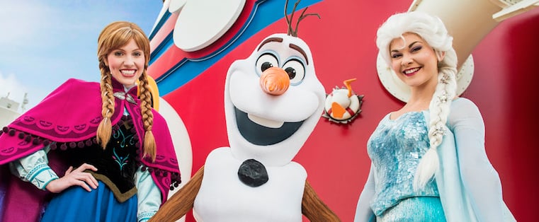 Land of Frozen Comes to Disney Cruise Line