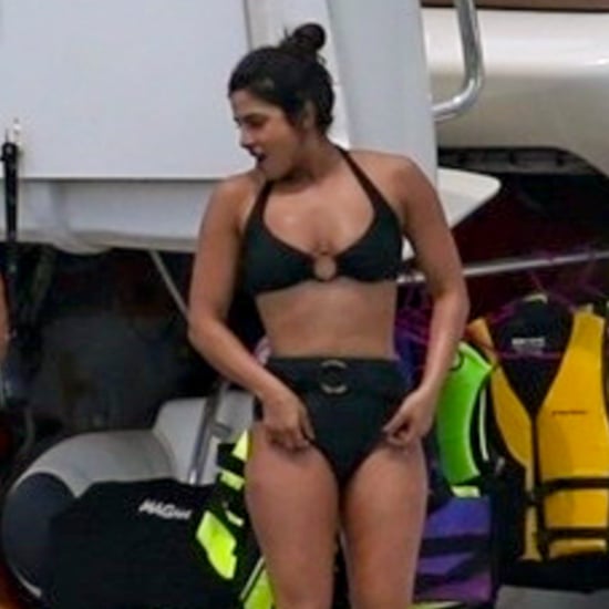 Priyanka Chopra's Black Bikini With Nick Jonas in Miami