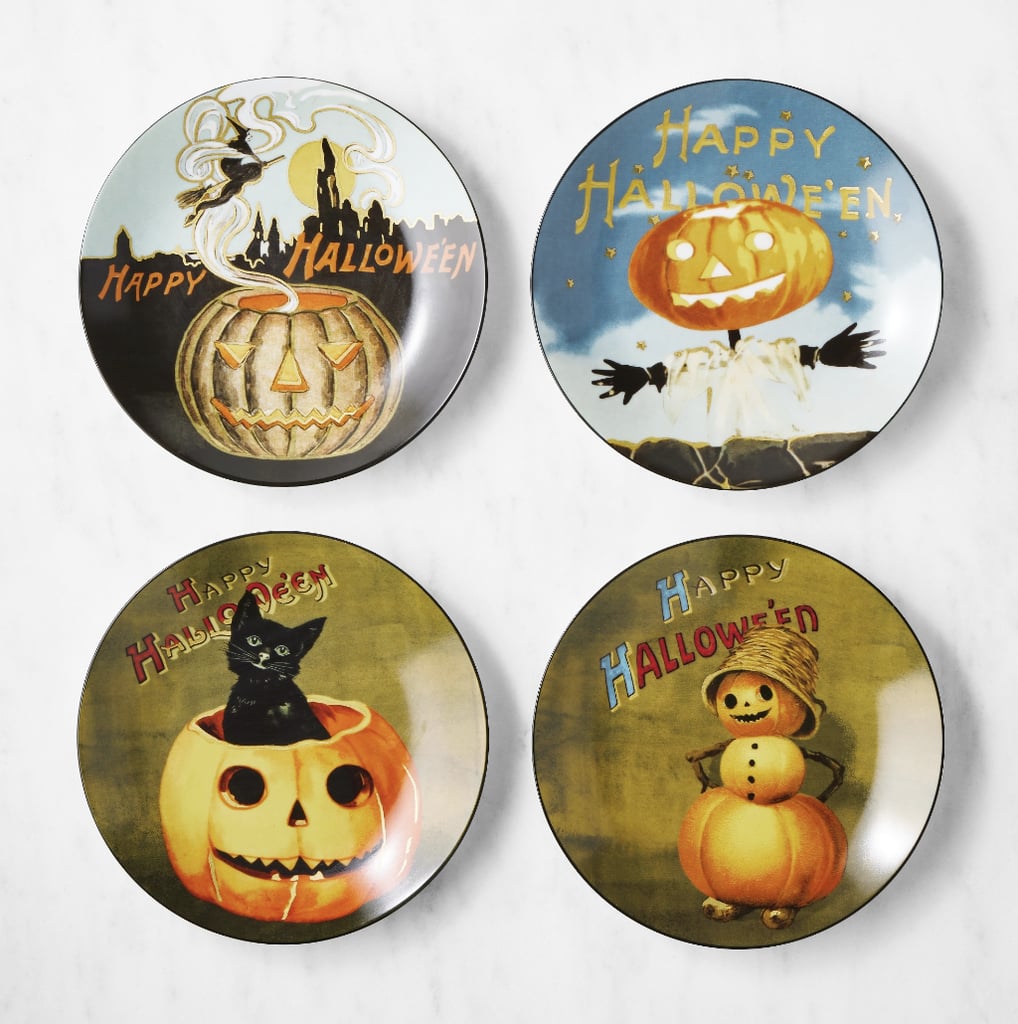 Vintage Halloween Plates