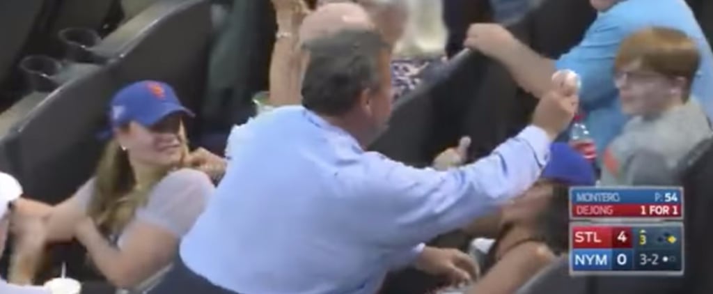 Chris Christie Being Booed at Mets Game