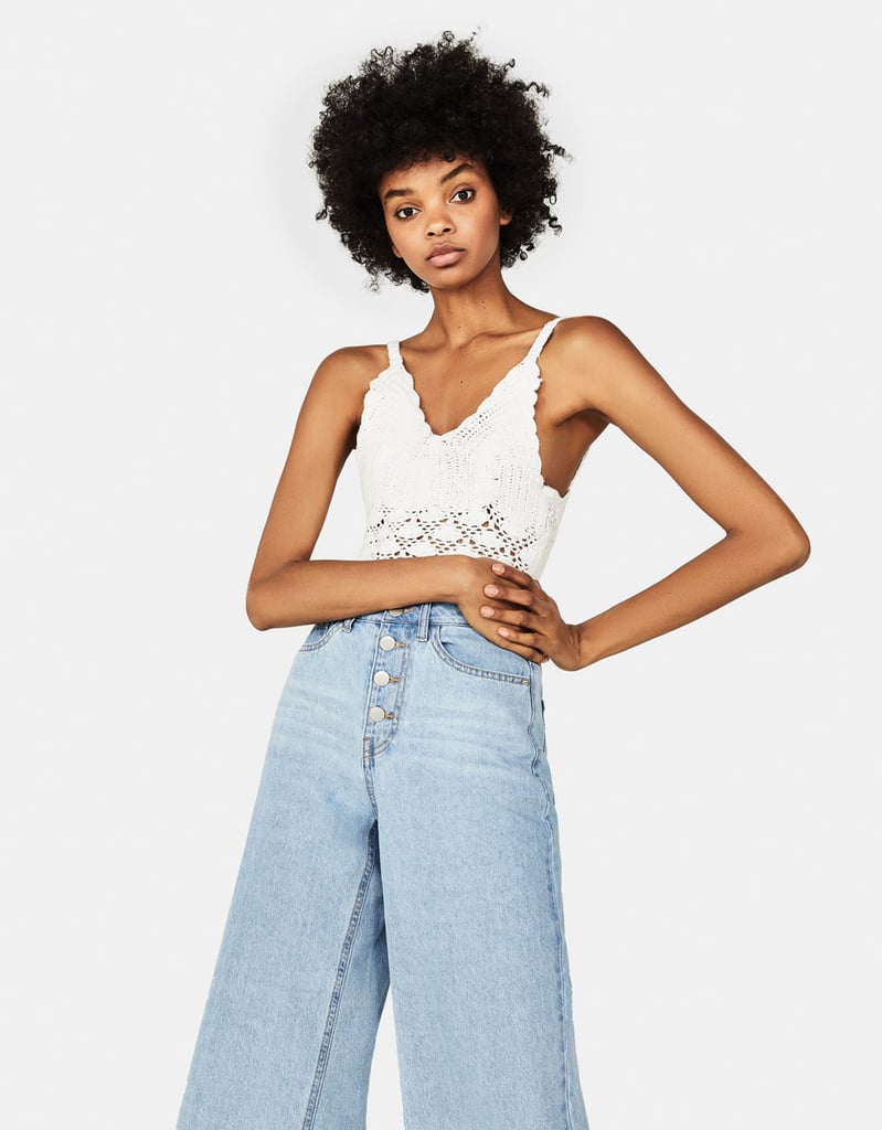 Bershka Crochet Bodysuit