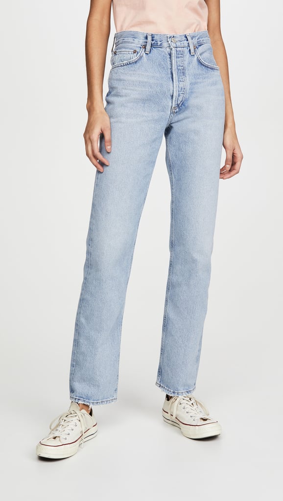 A Classic Pair of Denim: Agolde Lana Mid Rise Vintage Straight Jeans