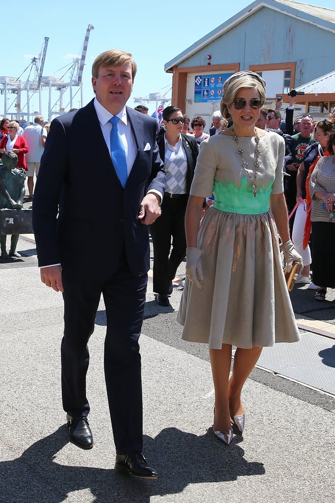 Queen Maxima's Mattijs Van Bergen Dress October 2016