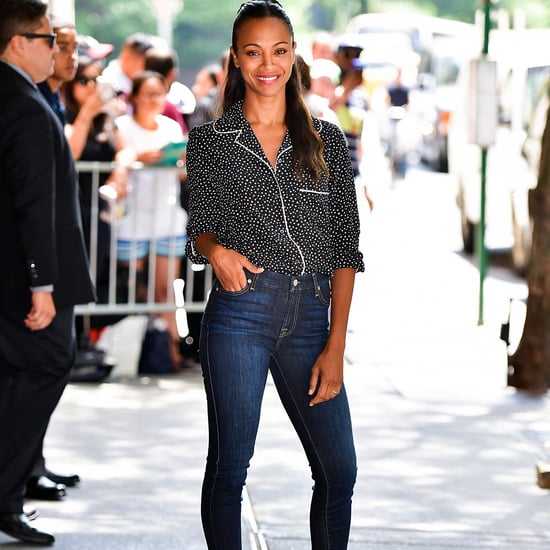 Zoe Saldana on Raising Twins on The Late Show July 2016