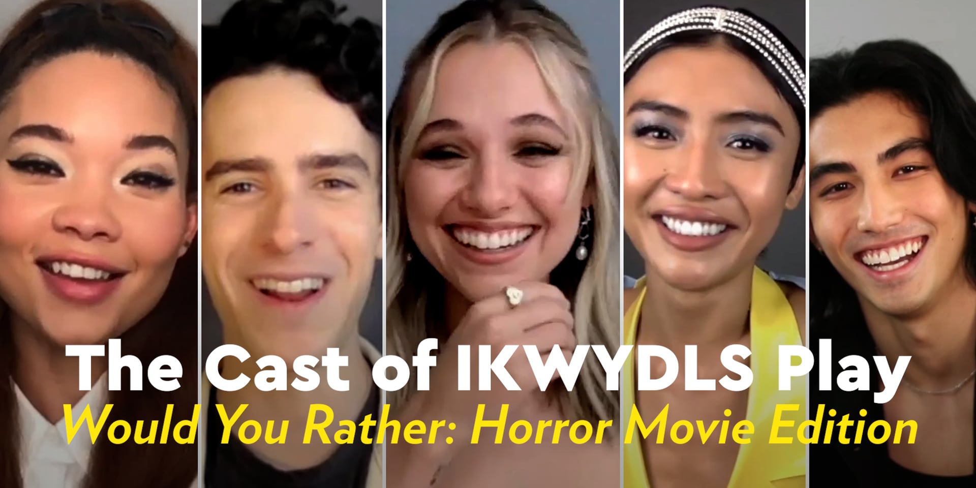 I Know What You Did Last Summer Cast Play a Scary Game | PS Celebrity