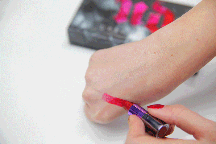 The shades include three cult classics (like Gash!) plus three brand-new shades: Ladyflower (a bright rose-pink), Crush, and Illicit (a sheer baby pink).