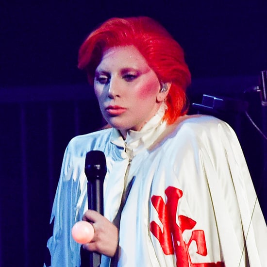 Lady Gaga David Bowie Grammys Tribute Makeup