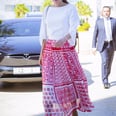 Queen Rania’s Printed Skirt Will Remind You of Summer, but You’ll Want to Wear It For Fall