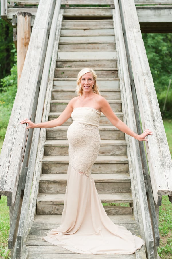 Pregnant Bride Maternity Style