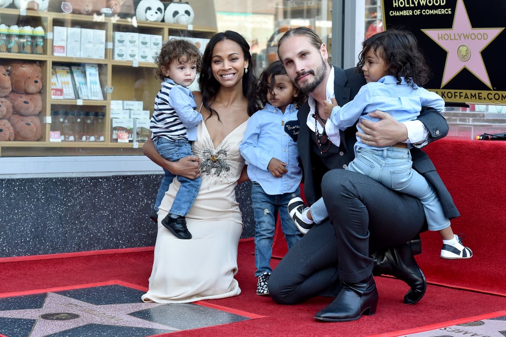 Pictures of Zoe Saldaña's Kids