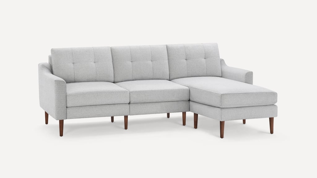 Burrow The Nomad Fabric Sectional Sofa