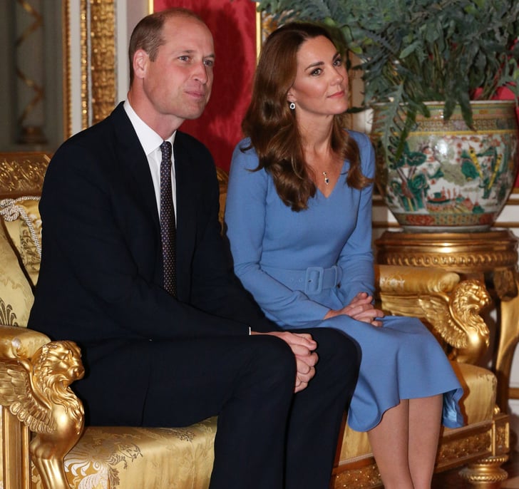 Kate Middleton Wearing Princess Diana's Saudi Sapphire Suite